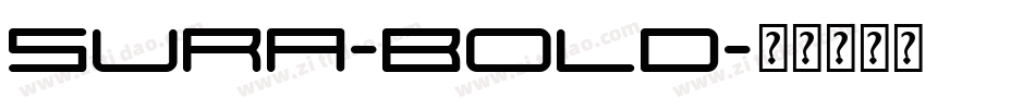 Sura-Bold字体转换
