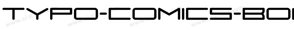 TYPO-COMICS-Bold-Italic-DEMO字体转换