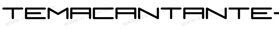 TemaCantante-Bold字体转换