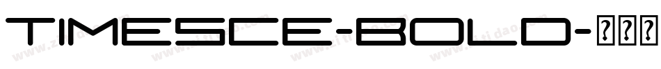 TimesCE-Bold字体转换