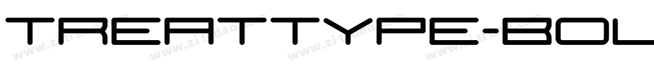 Treattype-Bold字体转换