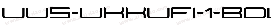 UUS-UKKUFI-1-Bold字体转换