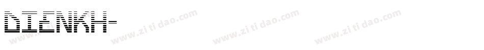 DIENKH字体转换