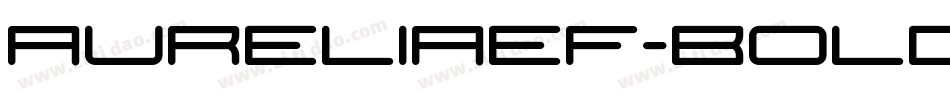 AureliaEF-Bold字体转换