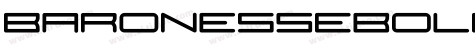 BaronesseBold字体转换