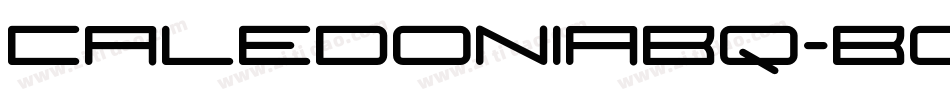 CaledoniaBQ-Bold字体转换