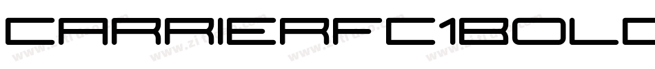 Carrierfc1BoldItalic-v5eL字体转换