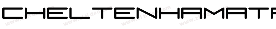 CheltenhamATFCondensedBQ-Bold字体转换