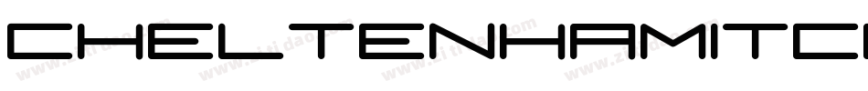 CheltenhamITCConBQ-Bold字体转换