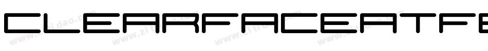 ClearfaceATFBQ-Bold字体转换