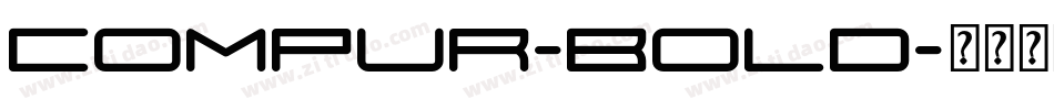 Compur-Bold字体转换