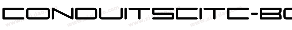 ConduitSCITC-Bold字体转换