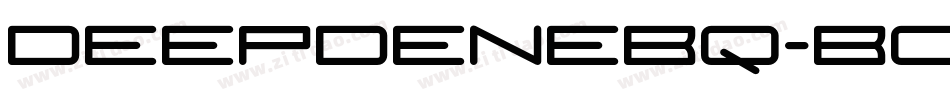 DeepdeneBQ-Bold字体转换