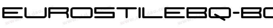 EurostileBQ-Bold字体转换