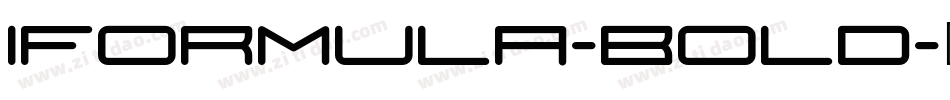 Iformula-Bold字体转换