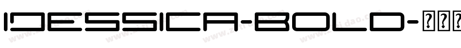 Ijessica-Bold字体转换