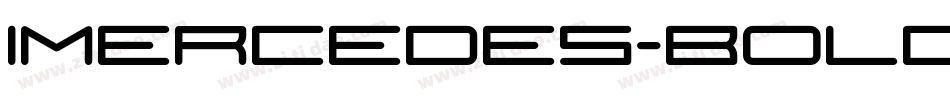 Imercedes-Bold字体转换