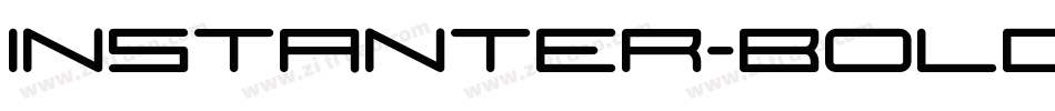Instanter-Bold字体转换