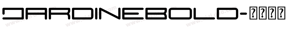 JardineBold字体转换