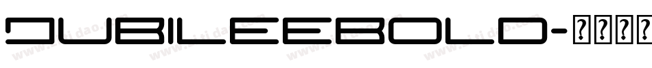 JubileeBold字体转换