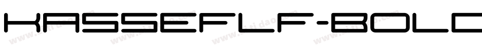 KasseFLF-Bold字体转换
