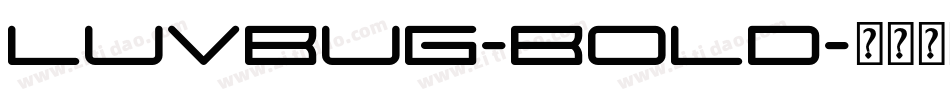 Luvbug-Bold字体转换