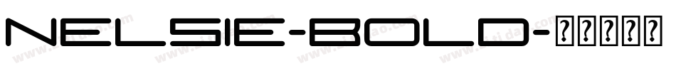 Nelsie-Bold字体转换