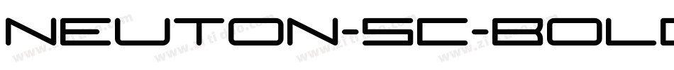 Neuton-SC-Bold字体转换