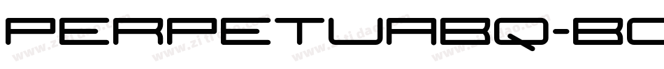 PerpetuaBQ-Bold字体转换