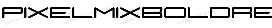 PixelmixBoldRegular-jWDO字体转换