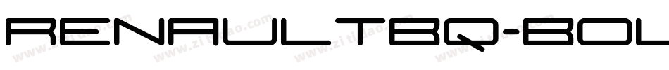 RenaultBQ-Bold字体转换