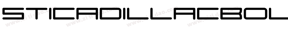 STICadillacBold字体转换