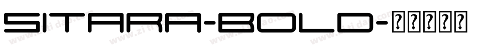 Sitara-Bold字体转换