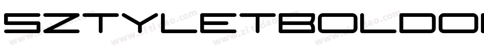 SztyletBoldOblique-EYmW字体转换