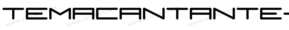 TemaCantante-Bold字体转换