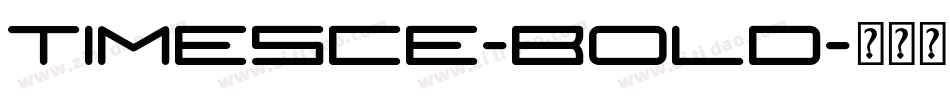 TimesCE-Bold字体转换