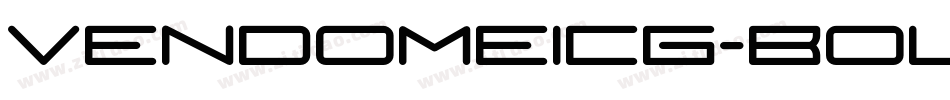 VendomeICG-Bold字体转换