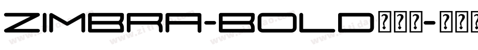 Zimbra-Bold转换器字体转换