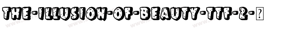 The-Illusion-of-Beauty-TTF-2字体转换