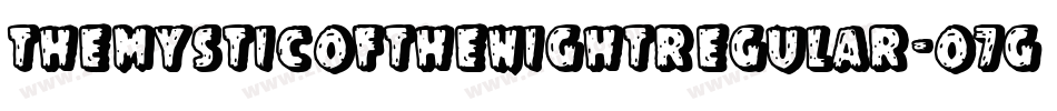 TheMysticOfTheNightRegular-O7GP字体转换