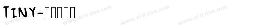TINY字体转换