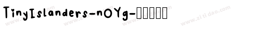 TinyIslanders-nOYg字体转换