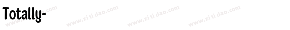 Totally字体转换