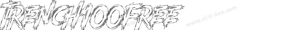 trench100free字体转换