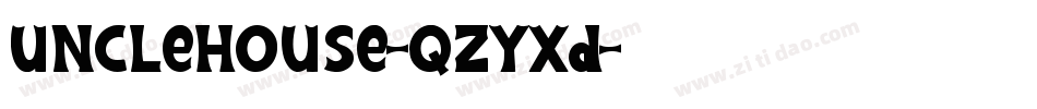 UncleHouse-qZYxd字体转换