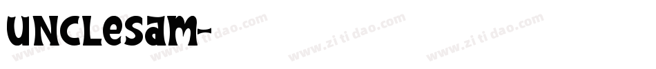 Unclesam字体转换
