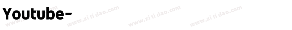 Youtube字体转换
