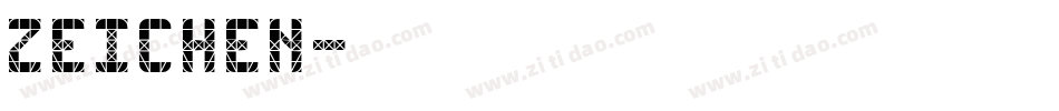 Zeichen字体转换