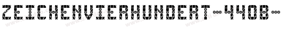 ZeichenVierhundert-44OB字体转换