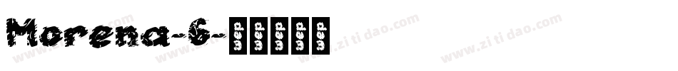 Morena-6字体转换